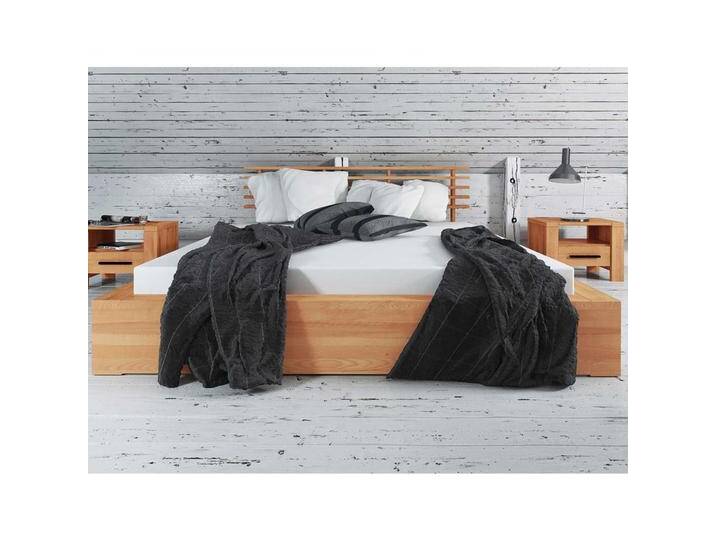 Futonbett aus Kernbuche massiv geölt modern von Basilicana