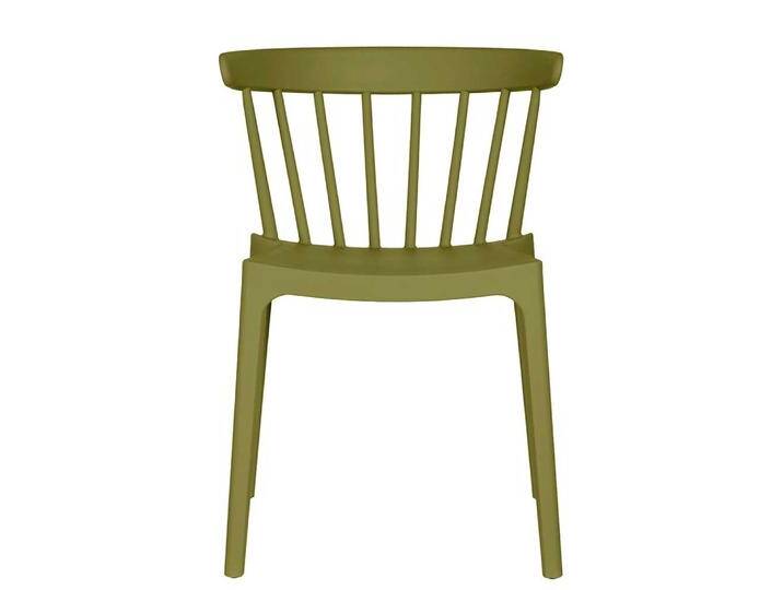 Gartenstuhl Esszimmerstuhl aus Polypropylen wetterfest (2er Set) von Basilicana