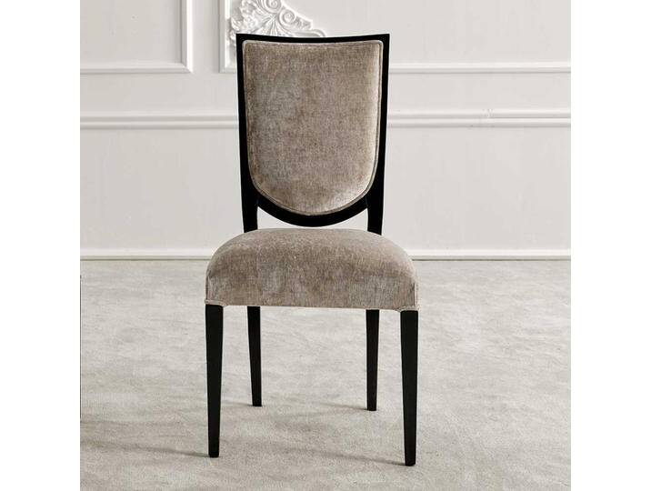 Hochlehner in italienischem Design Hellgrau und Schwarz Hochlehner in italienischem Design Hellgrau und Schwarz von Basilicana