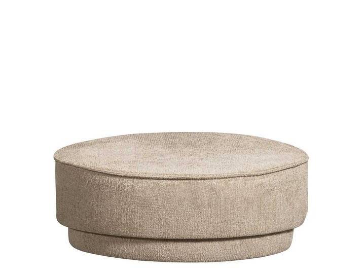 Hocker Polsterhocker auf Sockel in runder Form von Basilicana