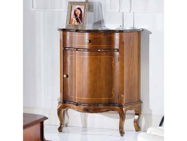 Kommode Barock Style Nussbaum furniert und lackiert von Basilicana
