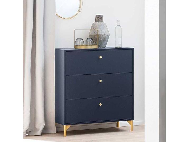 Kommode Schlafzimmerkommode mit drei Schubladen und Vierfußgestell Kommode Schlafzimmerkommode mit drei Schubladen und Vierfußgestell von Basilicana