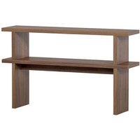 Konsolentisch Couchtable in Nussbaumfarben 120x72x30 cm von Basilicana