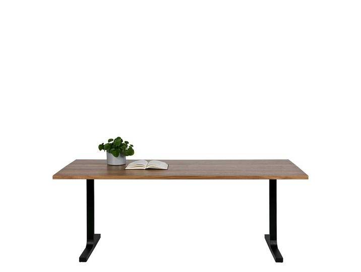Küchen Tisch in Nussbaumfarben und Schwarz Retrostil Küchen Tisch in Nussbaumfarben und Schwarz Retrostil von Basilicana
