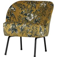 Loungesessel in Gelb Bunt Blumenmuster von Basilicana