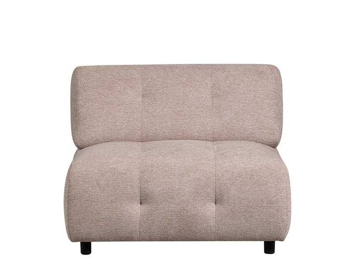 Modernes Modulsofa Element in Mauve Chenille Einsitzer Modernes Modulsofa Element in Mauve Chenille Einsitzer von Basilicana
