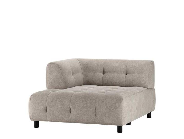 Modulares Sofa Flachgewebe in Graugrün 43 cm Sitzhöhe Modulares Sofa Flachgewebe in Graugrün 43 cm Sitzhöhe von Basilicana