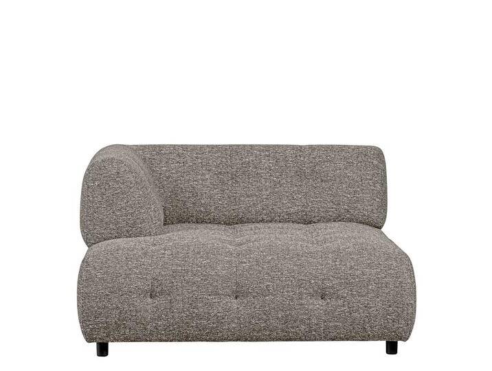 Modulsofa Ecke grob meliert in Graubraun Strukturstoff Modulsofa Ecke grob meliert in Graubraun Strukturstoff von Basilicana