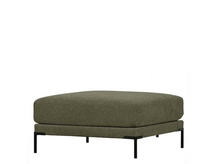 Polsterhocker Dunkelgrün 100 cm breit Vierfußgestell aus Metall Polsterhocker Dunkelgrün 100 cm breit Vierfußgestell aus Metall von Basilicana
