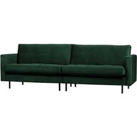 Samt Sofa in Grün 275 cm breit von Basilicana