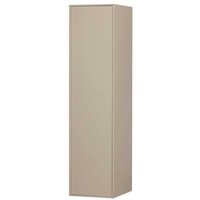 Schmaler Hochschrank Grau in modernem Design 50x200x58 cm von Basilicana