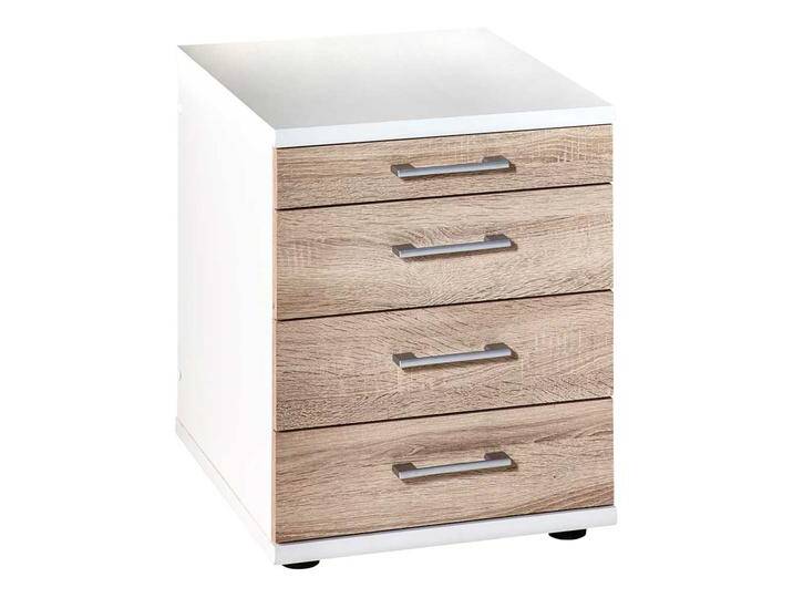 Schreibtischcontainer mit vier Schubladen einem Utensilienfach von Basilicana