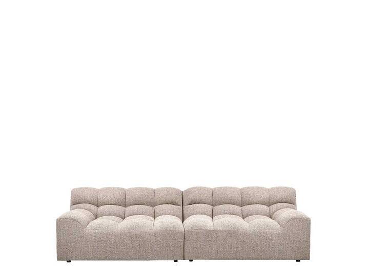Sofa Couch mit Armlehnen und aufwendigen Steppungen von Basilicana