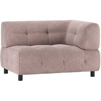 Sofa-Element Cord Mauve in modernem Design 43 cm Sitzhöhe von Basilicana