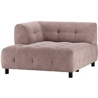 Sofa Element Mauve Cord in modernem Design 122 cm breit von Basilicana