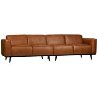 Sofa in Cognac Braun Retrostil von Basilicana