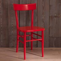 Stuhl Set in Rot Buche (2er Set) von Basilicana