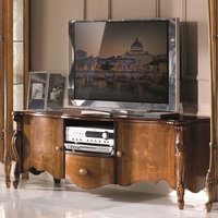 TV Phonoschrank in italienischem Design barocke Form von Basilicana