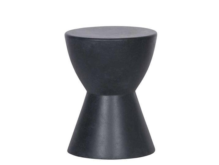 Tonfaser Hocker in Anthrazit modern (2er Set) von Basilicana