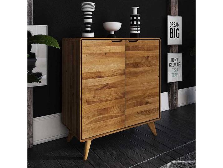 Türenkommode aus Wildeiche Massivholz 90 cm breit Türenkommode aus Wildeiche Massivholz 90 cm breit von Basilicana