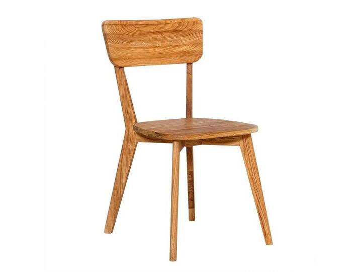 Vollholzstuhl aus Eiche Massivholz modernem Design von Basilicana