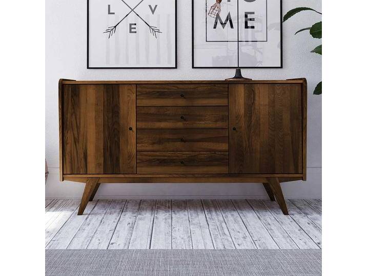 Wohnzimmer Kommode in Nussbaumfarben Wildeiche Massivholz Wohnzimmer Kommode in Nussbaumfarben Wildeiche Massivholz von Basilicana