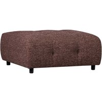 Wohnzimmer Polsterhocker Mauve in modernem Design Strukturstoff von Basilicana