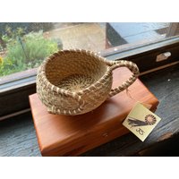 Muhly Graskorb Mit Elegantem Griff von BasketsByJack