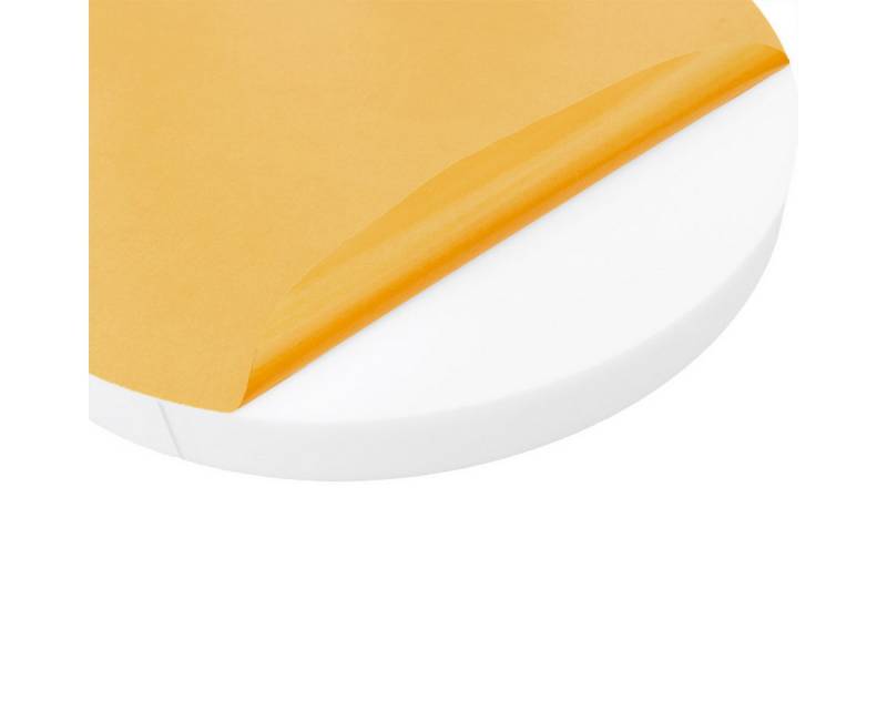 Quiet Please Dämmplatte Kreis aus Schaumstoff Basotect® weiß selbstklebend, (1-St) von Quiet Please