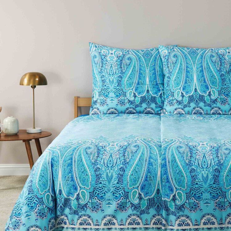 BETTWÄSCHEGARNITUR MERGELLINA Ocean blue von Bassetti DE