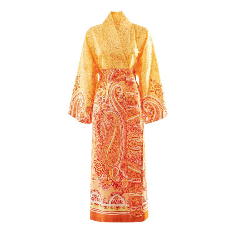 KIMONO MERGELLINA ORANGE von Bassetti DE