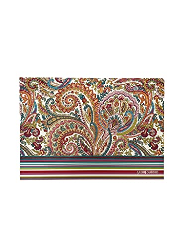 BASSETTI - Amerikanisches Tischset NOTO cm 32 x 45 cm 83% PVC 11% Polyester Wasserdicht Farbe türkis (NOTO) von Bassetti