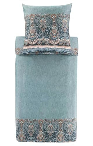 BASSETTI Satin-Bettwäsche-Garnitur SABBIONETA Farbe GRÜN V1 Größe 200x200+2x80x80 BASSETTI Satin-Bettwäsche-Garnitur SABBIONETA Farbe GRÜN V1 Größe 200x200+2x80x80 von Bassetti