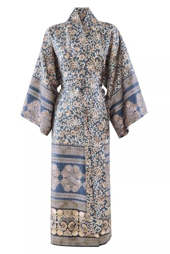 BASSETTI TORCELLO Kimono aus 100% Baumwollsatin in der Farbe Silber G1, Größe: S-M - 9331472 BASSETTI TORCELLO Kimono aus 100% Baumwollsatin in der Farbe Silber G1, Größe: S-M - 9331472 von Bassetti