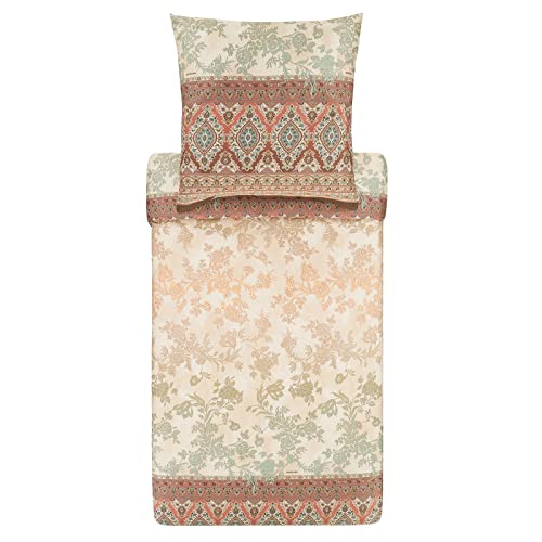 Bassetti AGRIGENTO Bettwäsche + 1 Kissenhülle aus 100% Baumwollsatin in der Farbe Beige 41, Maße: 155x220 + 1 K 80x80 cm - 9321853 Bassetti AGRIGENTO Bettwäsche + 1 Kissenhülle aus 100% Baumwollsatin in der Farbe Beige 41, Maße: 155x220 + 1 K 80x80 cm - 9321853 von Bassetti