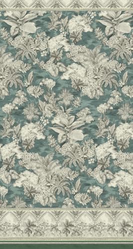 Bassetti BOBOLI Foulard aus 100% Baumwolle in der Farbe Verde V1, Maße: 350x270 cm -9330070 von Bassetti