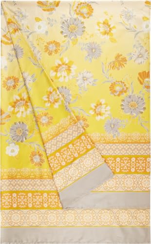 Bassetti POSILLIPO Foulard aus 100% Baumwolle in der Farbe Gelb Y1, Maße: 270x270 cm - 9328402 von Bassetti