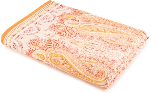 Bassetti MERGELLINA Tagesdecke aus 100% Baumwolle in der Farbe Orange O1, Maße: 180x255 cm - 9328465 von Bassetti