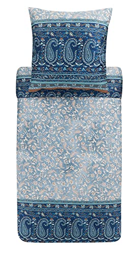 Bassetti Bettwäsche Garnitur Como G1 aus Baumwolle Mako-Satin in der Farbe Grau 2-Teilig mit Reißverschluss, Maße: 240cm x 220cm, 80cm x 80cm, 9325192 Bassetti Bettwäsche Garnitur Como G1 aus Baumwolle Mako-Satin in der Farbe Grau 2-Teilig mit Reißverschluss, Maße: 240cm x 220cm, 80cm x 80cm, 9325192 von Bassetti
