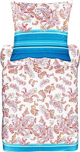 Bassetti Bettwäsche Set, Baumwolle, Azur, 155X220 Bassetti Bettwäsche Set, Baumwolle, Azur, 155X220 von Bassetti