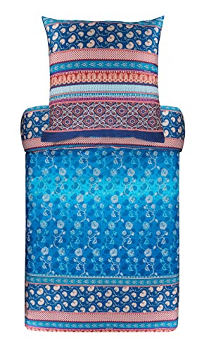 Bassetti Bettwäsche Set, Baumwolle, BLAU, 140x220 Bassetti Bettwäsche Set, Baumwolle, BLAU, 140x220 von Bassetti
