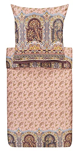Bassetti Bettwäsche Set 2tlg. Piazza Dei Normanni P1 Rosa, 100% Baumwolle mit Reißverschluss, Größe: 155cm x 220cm, 80cm x 80cm, 9314263 Bassetti Bettwäsche Set 2tlg. Piazza Dei Normanni P1 Rosa, 100% Baumwolle mit Reißverschluss, Größe: 155cm x 220cm, 80cm x 80cm, 9314263 von Bassetti