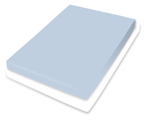Bassetti Boxspring Spannbettlaken Uni Aqua 52 aus Baumwolle und Elasthan in der Farbe Aqua, Maße: 180cm x 200cm, 200cm x 220cm, 9302363 Bassetti Boxspring Spannbettlaken Uni Aqua 52 aus Baumwolle und Elasthan in der Farbe Aqua, Maße: 180cm x 200cm, 200cm x 220cm, 9302363 von Bassetti