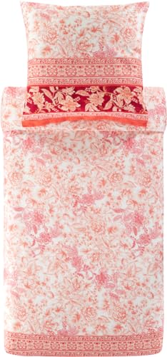 Bassetti CAPODIMONTE Bettwäsche + 1 Kissenhülle aus 100% Baumwollsatin in der Farbe Koralle R1, Maße: 155x220 + 1 K 80x80 cm - 9327398 Bassetti CAPODIMONTE Bettwäsche + 1 Kissenhülle aus 100% Baumwollsatin in der Farbe Koralle R1, Maße: 155x220 + 1 K 80x80 cm - 9327398 von Bassetti