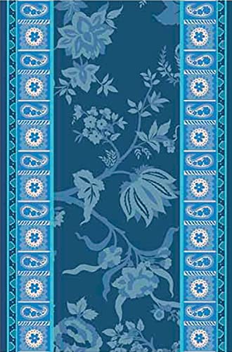 Bassetti Duschtuch Genova B1 aus 100% Baumwolle in der Farbe Blau, Maße: 70cm x 140cm, 9324184 von Bassetti