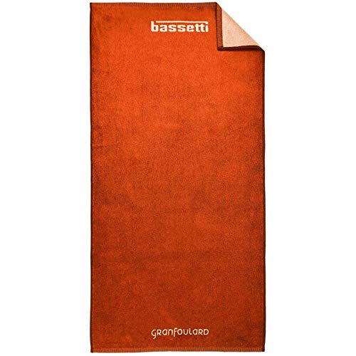 Bassetti Duschtuch, Baumwolle, Orange, 70x140 cm von Bassetti