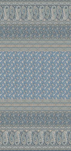 Bassetti Foulard Imperia B1 aus Baumwolle Mako-Satin in der Farbe Blau, Maße: 350cm x 270cm, 9324032 von Bassetti