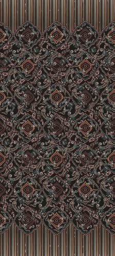 Bassetti Foulard Sulmona 20 aus Baumwolle Mako-Satin in der Farbe Schwarz, Maße: 270cm x 270cm, 9324035 von Bassetti