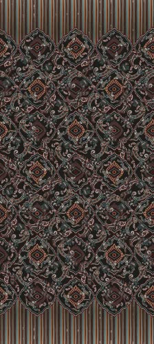Bassetti Foulard Sulmona 20 aus Baumwolle Mako-Satin in der Farbe Schwarz, Maße: 350cm x 270cm, 9324036 von Bassetti
