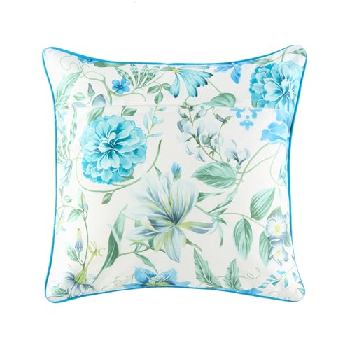 Bassetti Granfoulard Kissenbezug aus 100% Baumwolle mit Reißverschluss 40x40 cm Art. Casablanca Farbe Hellblau C1 Bassetti Granfoulard Kissenbezug aus 100% Baumwolle mit Reißverschluss 40x40 cm Art. Casablanca Farbe Hellblau C1 von Bassetti